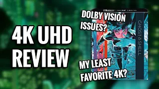 WORST 4K BLU-RAY YET? | GHOST IN THE SHELL ANIME 4K ULTRAHD BLU-RAY REVIEW