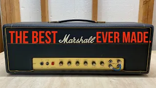 The Best Marshall Ever Made. 1968 Marshall Super Lead Plexi 50w