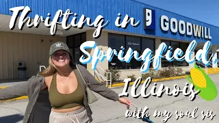 We Road-Tripped to Springfield, IL to THRIFT Together 🤩✨ / We found Brandy Melville, Aerie & more!