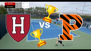 Play for IVY TITLE! Harvard vs Princeton Tennis