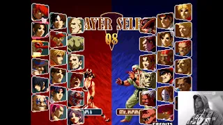 SNK vs. Capcom: SVC Chaos - Retro Game of the Day - Mai versus Mr. Karate