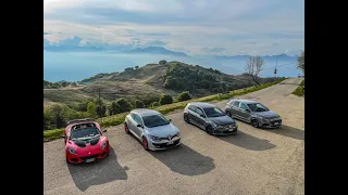 POV I30N - Mountain road drive - chasing Lotus Elise & Megane RS