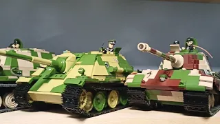 Cobi collection of WW2 German armored vehicles
