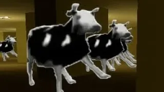 за мной гонятся мем коровы в Garry's mod /Garry's mod/мем корова/