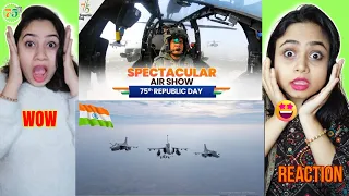 Wings of Pride: Celebrating 75 Years with Republic Day Parade Air Show and Flypast |Reacting2Sisters