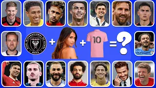 (FULL 71 )Guess WIVES/GIRLFRIENDS of football players,Ronaldo, Messi, Neymar|Mbappe