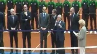 Nadal e Federer inaugurano il nuovo Centrale al Foro Italico