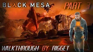 Black Mesa мир XEN Прохождение Часть 3 "Логово Гонарча"