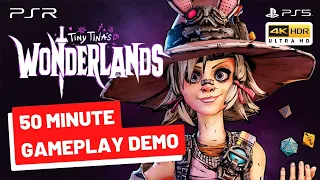 Tiny Tina's Wonderlands: Next-Level Edition 50 Minute Gameplay Demo [4K 60FPS HDR] No Commentary