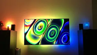 Philips 55OLED806 4 side Ambilight + Hue