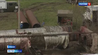 Горячую воду в Абакане дадут через неделю