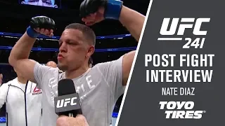 UFC 241: Nate Diaz - "I Could See Everything He Was Throwing"