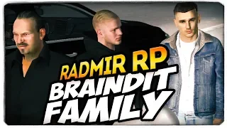 СОЗДАЛИ БАНДУ BRAINDIT FAMILY ● RADMIR RP (CRMP) #6