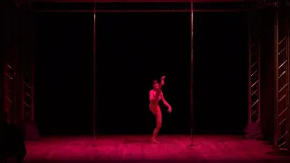 Margot Mathieux - Championnat inter régional Nord Est pole dance 2024 - Catégorie Adultes Femmes