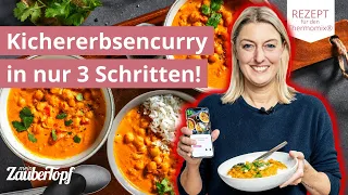 😍🍛 Veganes Kichererbsencurry schnell & einfach zubereitet | Thermomix® Rezepte