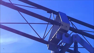 Ham Radio Fold OverTower #2 Video2 Completed