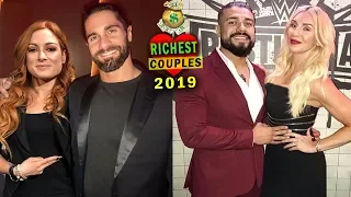 10 WWE Couples Richer Than You Think - Seth Rollins & Becky Lynch, Charlotte & Andrade