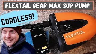 Flextail Gear Max SUP Pump Demo | 20PSI Battery Pump for PaddleBoards