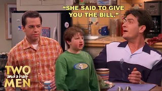 Jake's New Shoes Screw Alan Over | Two and a Half Men