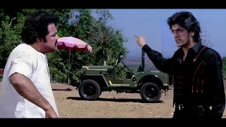 Bata Ye Kis Haramzade Ki Jeep Hain - Chunky Pandey Jabardast Scene - Sanjay Dutt, Gulshan Grover