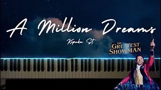 "A Million Dreams" on Piano (The Greatest Showman Piano Cover)