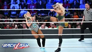 Charlotte brings a relentless offense against Carmella: WWE Backlash 2018 (WWE Network Exclusive)