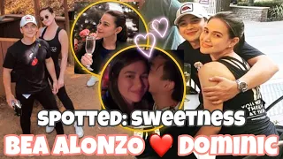 BEA ALONZO AT DOMINIC ROQUE SPOTTED SWEETNESS OVERLOAD SA L.A | finally may boyfriend na si Bea