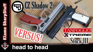 CZ Shadow 2 VS Tanfoglio Stock 3 Extreme: my own Head to Head Comparison