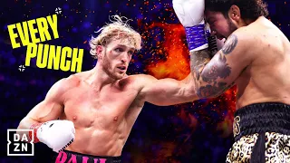 Logan Paul vs. Dillon Danis | Every Punch