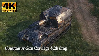 Conqueror Gun Carriage video in Ultra HD 4K World of Tanks 6178 dmg, 1 kills, 465 exp, 912 stunned.