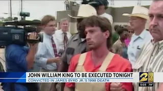 John William King to be executed tonight