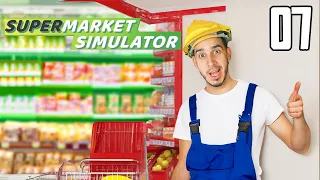 REMODELAMOS EL SUPERMERCADO Y TERCERA CAJA REGISTRADORA | SUPERMARKET SIMULATOR #7