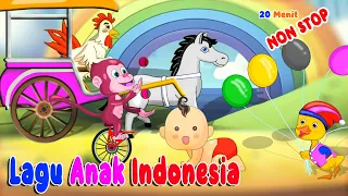 Naik Delman Istimewa dan lagu Anak lainnya || KOMPILASI LAGU ANAK INDONESIA