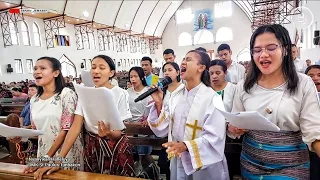 NYANYIKAN HALLELUYA - (OMK St.Paulus Tunbakun) || Paroki St.Yohanes Pemandi Naesleu TTU