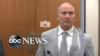 Derek Chauvin addresses court with cryptic message