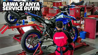 BAWA SI ANYA SERVICE RUTIN KE SERVICE CENTER YAMAHA BANDUNG | #Motovlogindonesia #wr155r #motovlog