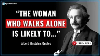 Wise & Insightful Quotes of Genius Albert Einstein | Epic Forwards