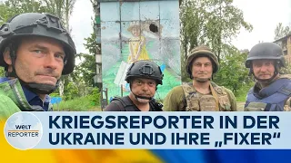 UKRAINE-REPORTER UND SEIN "FIXER" - Ohne diesen Mann geht bei der Kriegsberichterstattung nichts