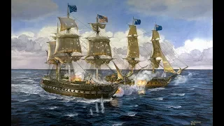 War of 1812:  part 9: USS Constitution V HMS Guerier