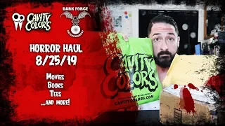 Horror Movie Haul and Unboxing: 8/25/19 | Dark Force Entertainment, Arrow Video, Cavity Colors, etc.