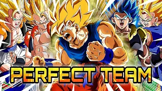 IL MIO TEAM PREFERITO!!! IL PIÙ OP DEL GIOCO?! PERFECT TEAM SSJ!!! - Dragon Ball Z Dokkan Battle ITA