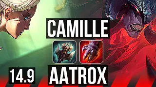 CAMILLE vs AATROX (TOP) | 6/2/15, Dominating | KR Diamond | 14.9