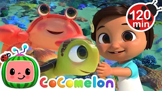 Sing with Sea Animals🐟CoComelon🐟Moonbug Kids - Learning Corner