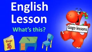 English Lesson 2 - What's this? School English | LEARN ENGLISH FOR KIDS