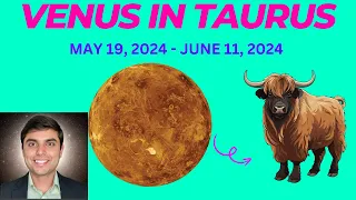 Venus Transit In Taurus | May 19, 2024 - June 11, 2024 | Beauty, Luxury & Prosperity Magnified