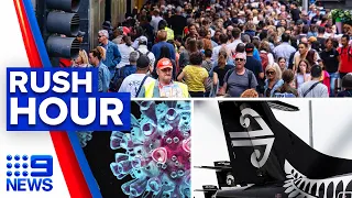 Coronavirus: City workers return to offices as NZ confirms travel bubble | 9 News Australia