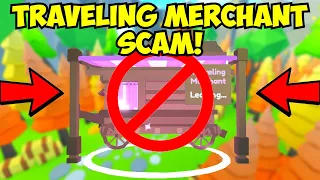 THE NEW TRAVELING MERCHANT IN PET SIMULATOR X... | ROBLOX