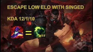 How to STOMP SILVER ELO with SINGED