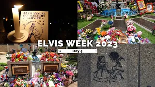 Elvis Week 2023 Day 4: Linda Thompson, Lee Majors, Jerry Schilling, Lisa Marie & Candlelight Vigil!