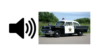 Old Police Car Siren - Sound Effect | ProSounds